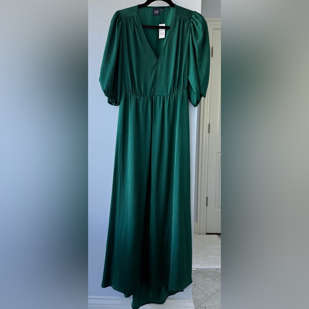 GAP Emerald Green Maxi Dress